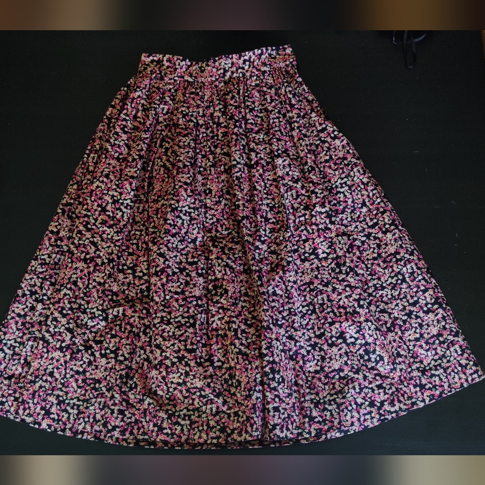 Spring Floral🌼Pure Cotton Stunning Midi Skirt
